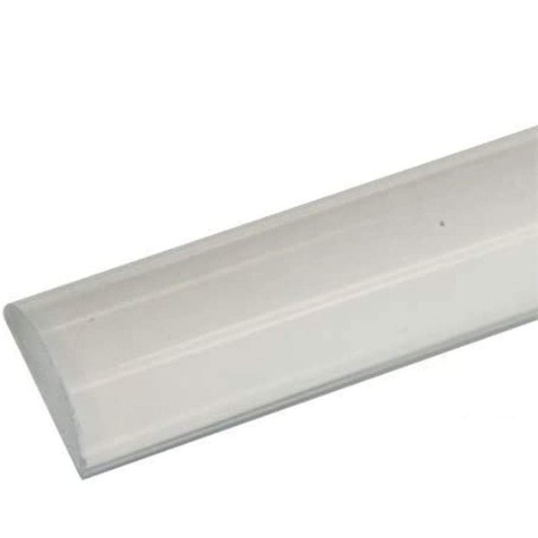 5/8" Wide by 5/16" High - Clear Acrylic Frameless Shower Threshold - 35 in long