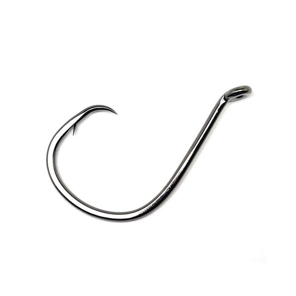 Gamakatsu 221418 Octopus Circle Hook Zero Offset 6per pk/Blk/Size, 8/0 (6pk)