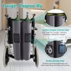 NEPPT Oxygen Tank Holder Portable Oxygen Cylinder Backpack For Wheelchair & Walker Medical Oxygen Tank Accessories Carrying Bag To Hang On Wheelchair Back For Travel Fits Canister Sizes D, C, M9