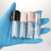COSIDEA 20pcs Round 4ml 0.13oz Pink Empty lip gloss tubes with wand Lipgloss tube containers for lip oil packing