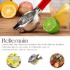 Bellemain Citrus Juicer | Metal Lemon Squeezer | Lime and Lemon Juicer Stainless Steel with Silicone Handles | Manual Juicer, Citrus Squeezer, Hand Held Juicer | Bar Juicer for Bartender Accessories