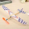 TOYANDONA 5Pcs Rubber Band Powered Aircraft Airplane Model Creative Helicopter for Kids Throwing Glider Airplane Toy for Birthday Party Favor Prize Reward (Random Pattern)