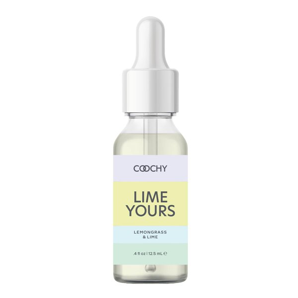 Coochy Ultra Soothing Ingrown Hair Oil | All Natural Treatment | with Vitamin E, Coconut, Tea Tree, Castor, Jojoba, Lavender Oils etc | Lime Yours 0.4 oz/12.5 mL