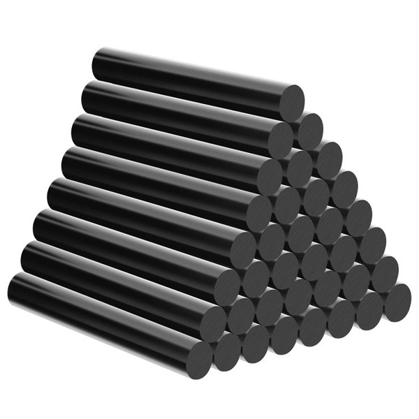 ENPOINT Black Hot Glue Sticks, 3.93 x 0.43 in Full Size Hot Melt Glue Sticks Dent Repair Tool Glue Sticks EVA Colored Hot Melt Adhesive Glue Sticks for Car DIY Art Craft General Repairs 36 Pack