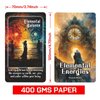 ZHQGYN Elemental Energy Oracle Cards: Harness The Power of Nature for Spiritual Guidance, Oracle Cards, and Tarot Cards Readings for Beginners, clearing Life and karmic influences