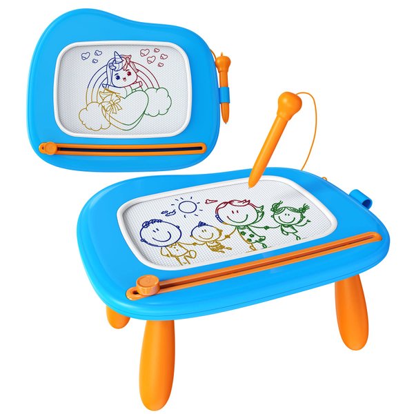 Bopicokok Toys for 1-2 Year Old Boys Toddler Toys,Magnetic Drawing Board, Educational Learning Toys for 1 2 3 Year Old Boys Gifts Birthday Christmas Gifts (Blue)