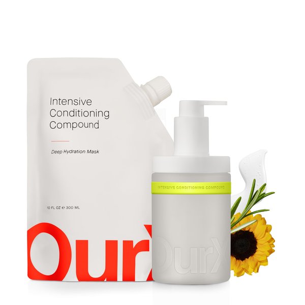 Intensive Conditioning Hair Mask for Dry, Damaged Hair - Repair, Frizz Control, Curl Definition for Textured and Curly Hair - Silicone Free and Sulfate Free 4C Hair Products (10oz)