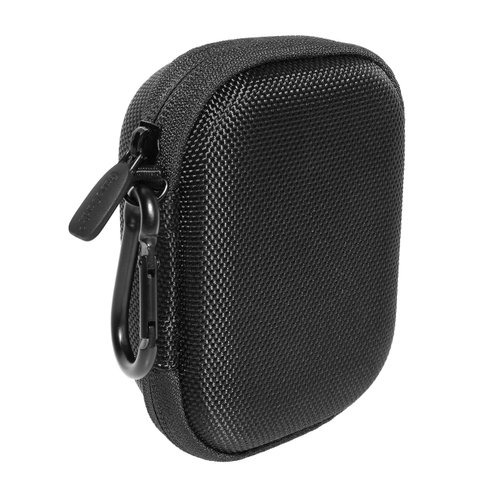 CaseSack Case for PocBuds Headphones 80hrs Playtime Charging Case Digital Display Sports Ear Buds (Black)