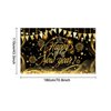 Mocsicka Happy New Year Backdrop Banner New Year 2025 Party Decorations Banner New Year Eve Banner New Years Party Supplies for Photography (Happy New Year, 70.8x43.3 inch)