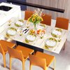 Sunflower Party Supplies, Disposable Sunflower Plates, Cups, Napkins and Cutlery for Birthday, Bridal Shower, Sunflower Party Decorations Serves 24