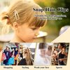 40 Pcs Double Grip Hair Clips, Sightor Metal Snap Hair Clips Hair Barrettes for Women Hair Making Salon Supplies Hair Accessories (Multicolor)