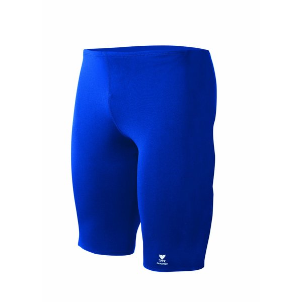 TYR Boy's Durafast Elite Solid Jammer Swim Suit (Royal, 22)
