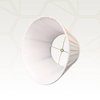 Royal Designs Empire English Pleat Basic Lamp Shade, Beige, 8 x 12.5 x 7.5
