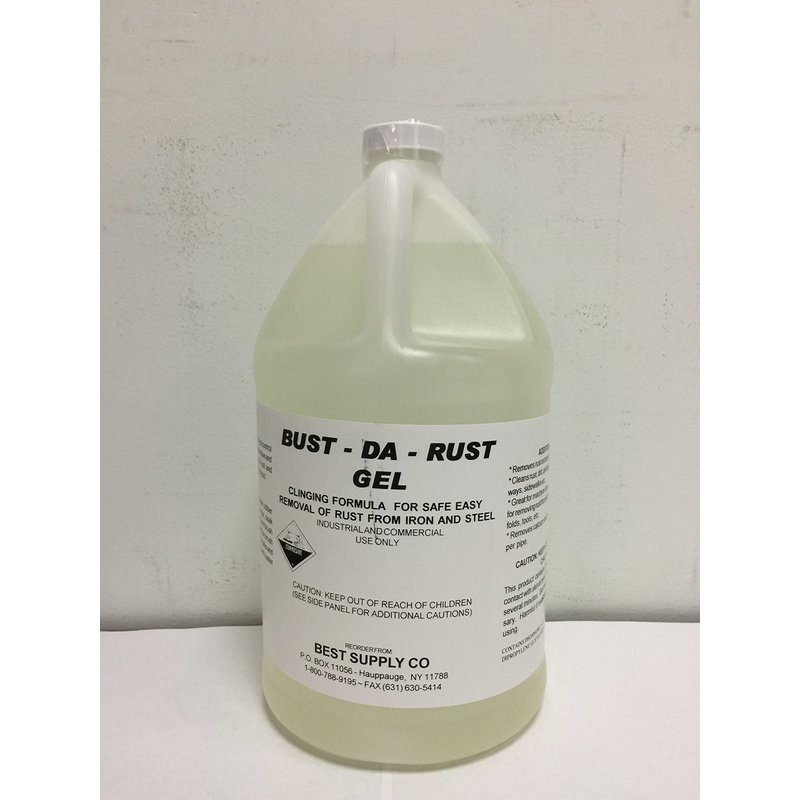 MRO Chem Bust-da-Rust! Rust Away/Gel - 3x1 Gallon Case - Everymarket