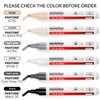 X-Protector Water Based Grout Marker - 2 PCS with 8 Tips, Cream