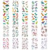 KINBOM 20 Sheets Tattoos for Kids, Temporary Tattoos for Kids Girls and Boys Cute Dinosaur Tattoos Fake Cartoon Tattoo for Birthday Party Favors
