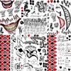 FANRUI 6 Sheets HQ Joker Tattoos Halloween Face Makeup Kit, Halloween Face Temporary Tattoos For Men Women Adults, Smile Clown Damaged Tattoo Joker Prison Cosplay Costumes And Party Accessories