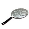 SRIYUG Non-Stick Mini Crepe Maker, Marble Material, 7-Mold Pancake Griddle, Easy to Use, Healthy Cooking