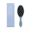 KISMETICS - Gentle Detangling Vented Cushion Brush, Fast Blowdry and Styling, Flexible Soft Pins and Boar Bristles, Fast Drying Hair Brush for Smooth and Finish, for Straight, Fine and Thin Hair