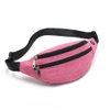 YUNGHE Fanny Pack for Men & Women - Waterproof Waist Bag Pack with Adjustable Strap for Travel Sports Running.(Pink-02)