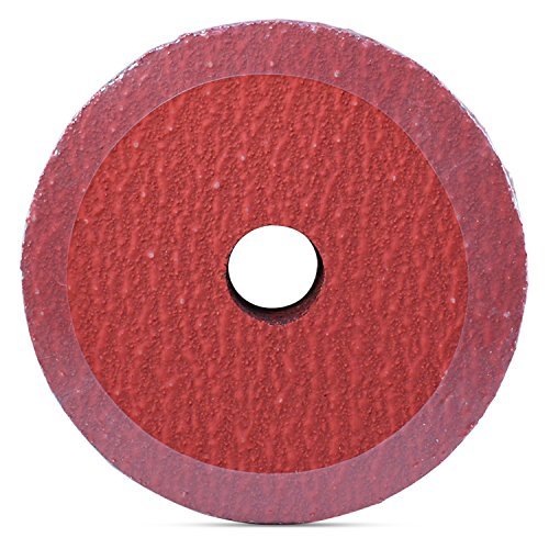 BHA Ceramic Resin Fiber Grinding and Sanding Discs, 5” x 7/8”, 36 Grit - 25 Pack