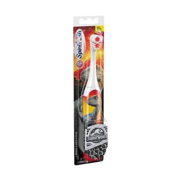 Spinbrush Jurassic World Kids Toothbrush - 1ct (Pack of 2)