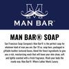 San Francisco Soap Company Deep Cleansing Man Bar, Silver Sage & Bergamot, 10 Ounce