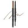 BBIA Last Auto Eyebrow Pencil 5 Colors – No Sebum Brow Definer Retractable Pencil with Dual-Sided Brush Waterproof Longlasting Shape & Define & Fill Eye Brow Vegan Korean Makeup (05 WALNUT BROWN R)