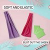 Headbands for Women, Non-Slip, Premium Stretchy Head Bands Hair Accessories,Super Soft Exercise Wide Yoga Running Non-Slip Sweatband,Hair Bands and with Facial Oil Blotting Paper.