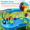 Water Table Pump, Pump and Splash Shady Oasis, Summer Outdoor Splash Table Toys for Kids, Water Table Accessories