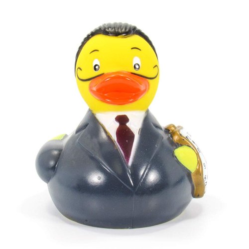 Yarto Famous & Historical Rubber Duck Bath Toys | Educational | Child Safe | Tested for Ages 0+ | Collectable | Party Favors | Cake Toppers (Salvador Dali)