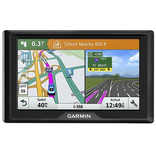 Garmin Drive 51 LM GPS Navigator (US) Bundle w/EVA Hard Case & Microfiber Cloth (010-01678-0B)