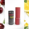 Hurraw! Cherry & Lemon Lip Balm, 3 Pack: Plastic-Free with new cardboard push-up tube. Certified Organic, All Natural Origin, Vegan & Cruelty Free. Gluten Free. Bee, Shea, Soy & Palm Free. Made in USA