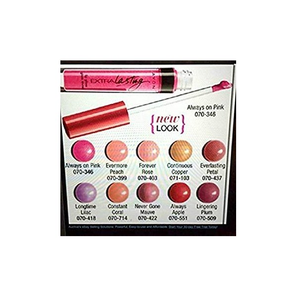 Avon Perfect Wear ExtraLasting Lip Gloss (Forever Rose)