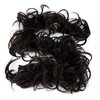 CAISHA Hairpiece Hair Wrap Heat-resistant Synthetic Fibres Curly Messy Updo Brown Black Mix HW37