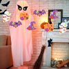 Yotako 322 Pcs Halloween Craft Kits for Kids, Halloween Foam Craft Kit Halloween Foam Stickers Set DIY Halloween Party Decorations for Kids Boys Girls