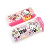 Bandal & Neoul Hello Kitty's Favorite Things Metal Tin Pencil Case for All Ages (Donuts in stripes)