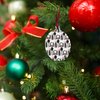 Makeup Lipstick Compact Eyeshadow Mascara Drawing Aluminum Holiday Christmas Tree Ornament - 3.0" (7.6 cm) x 3.37" (8.6 cm)