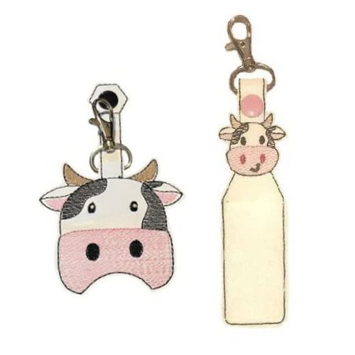 Cow Hand Sanitizer and/or Lip Balm Holder