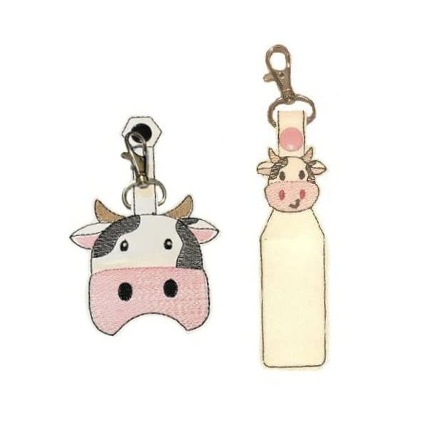 Cow Hand Sanitizer and/or Lip Balm Holder