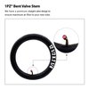 1PZ T18-X02 12 1/2"x2 1/4" (12.5x2.25) Inner Tube for Razor Pocket Mod Bella Chrissy Hannah Montana Electric Scooters Razor MX125 Dirt Rocket Replacement Inner Tube with TR87 Bent Valve Stem