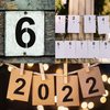 Plastic Parking Lot Numbers and Stencils 8" Letters for Crosswalks and Parking Lots 1.5MM Thick 0 Thru 9 Reusable and Easy to Clean Templates for Stores and Shopping Centers by Marketing Holders