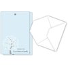 Elcer Celebration of life Funeral thank you cards with envelopes Sympathy acknowledgement memorial Thank you note cards (50 Count)