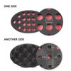 HALLO Big Holes Barber Hair Brush Sponge Dreads Locking Twist Afro Curl Coil Wave Hair Care Tool(1 Pack)