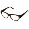 A.J. Morgan Brody 1.00 Wayfarer Reading Glasses, Pearl Brown, 51 mm + 1