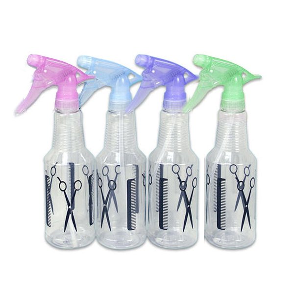 4 PC Plastic Spray Bottles Hair Sprayer Mist Barber Water Tool Hairdressing 16oz