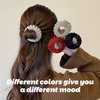 Sizobi 3 Pcs Bird Nest Magic Hair Clip,Hair Accessories for Women, Expandable Hair Bun Maker, Hair clips for Thick Thin hair, Hair Clips for Women and Girls, Ponytail Holders, Hair Bun Clip