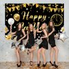 Happy New Year Decorations 2025 New Year Party Decorations New Year banner New Year backdrop New Year Eve Party Supplies 2025