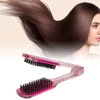 Double Sided Brush Clamp Brush for Straightening Hair Sheet Straightener Double Comb Double Sided Straightening Brush Curling Wands