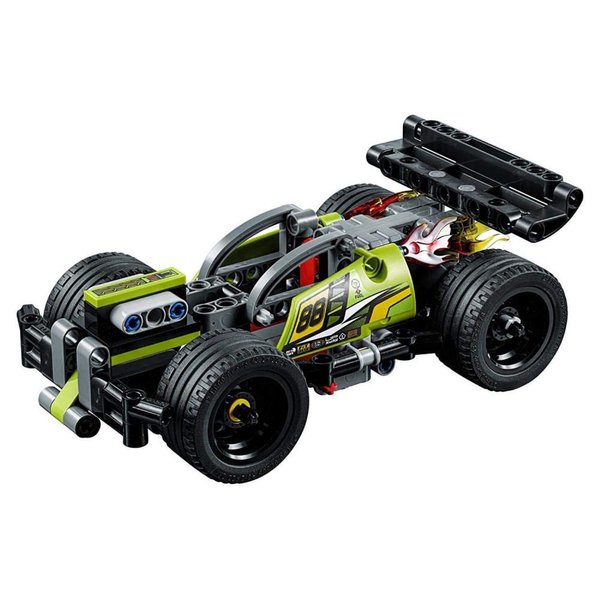 LEGO Technic WHACK! 42072 Building Kit with Pull Back Toy Stunt Car, Popular Girls and Boys Engineering Toy for Creative Play (135 Pieces)